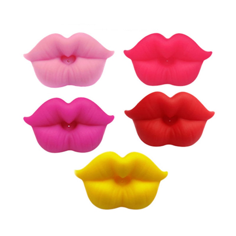 Funny Pacifier Sexy Silicone Lips Design